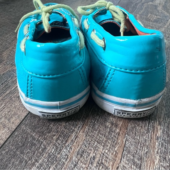 Teal Sperry boat shoes - Picture 5 of 5